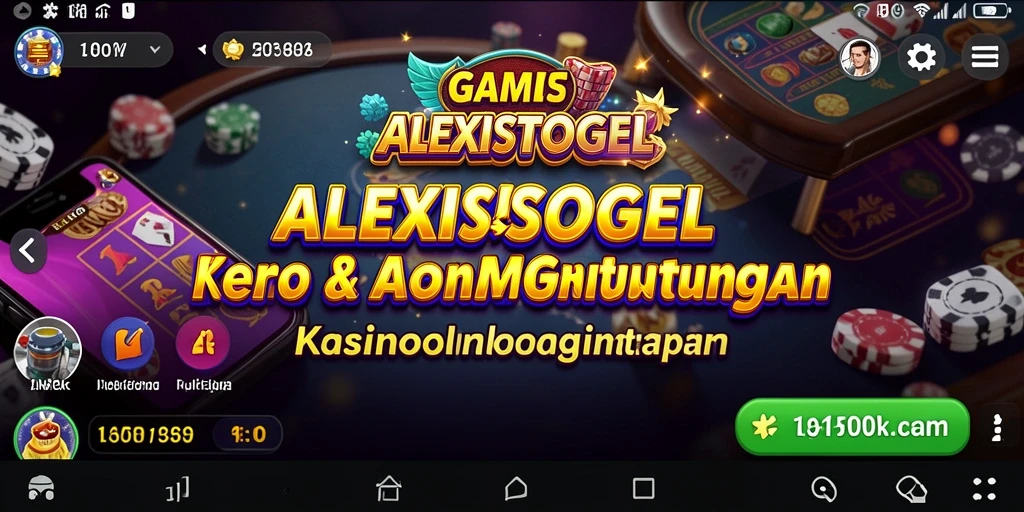 Tampilan menarik dari gameplay ALEXISTOGEL yang memukau.
