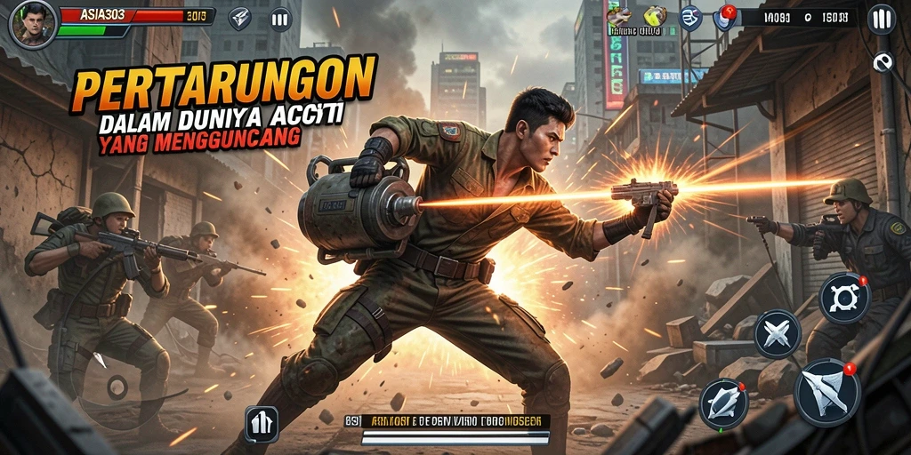 Gameplay ASIA303 yang menegangkan dan seru.