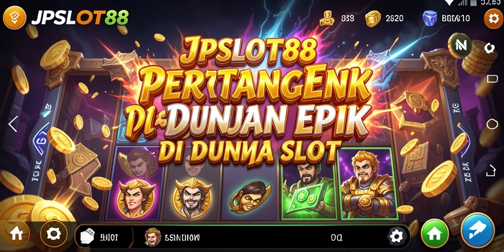 Tampilan seru pertarungan karakter di JPSLOT88 yang menegangkan.