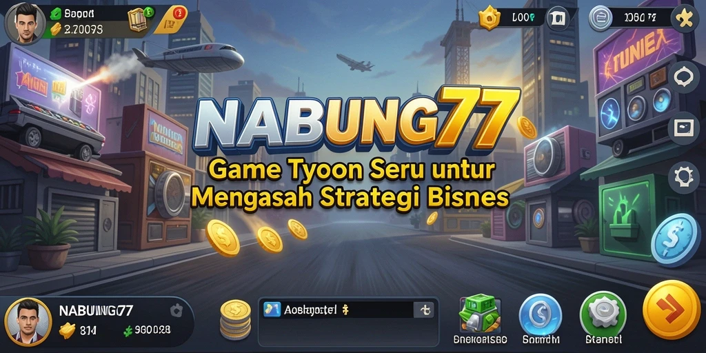 Tangkapan layar utama NABUNG77 menampilkan gameplay seru dan dinamis.